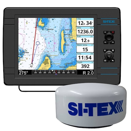 Si-Tex NavPro 1200F w/MDS-15 WiFi 20in Hi-Res Digital Radome Radar w/15M Cable NAVPRO1200FR